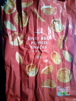 Morrisons Spicy BBQ Popped Snacks