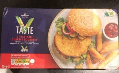 Vegetable Quarter Pounder