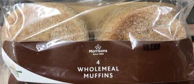 Morrisons wholemeal muffins
