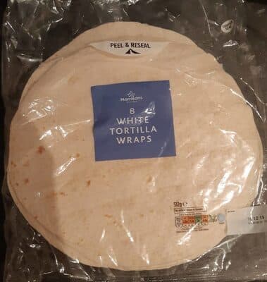 White Tortilla Wraps