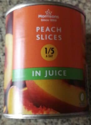 Morrisons Peach slices