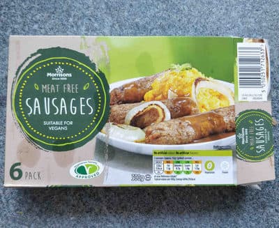Meat free sausages