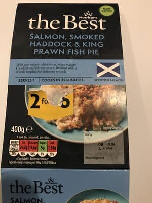 The best salmon, smoked haddock & king prawn fish pie