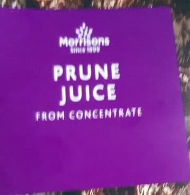 Prune juice
