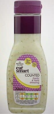Eat Smart Garlic and Herb Dressing