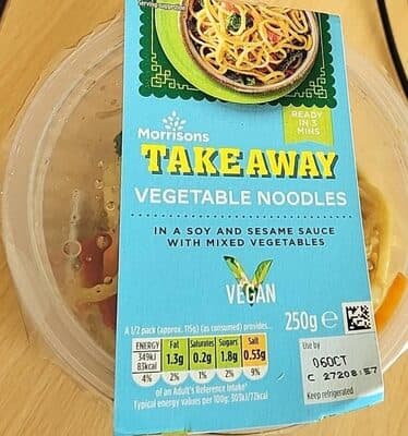 Vegetable Noodles