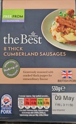The Best Thick Cumberland Sausages