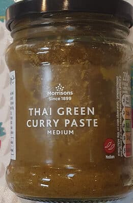 Thai green curry paste