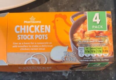 Chicken stock pots