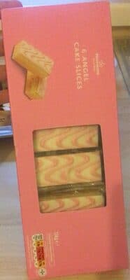 Angel cake slices