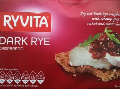 Dark Rye Crunchy Rye Breads