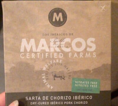 Sarta de chorizo iberico