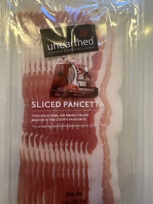 Sliced Pancetta
