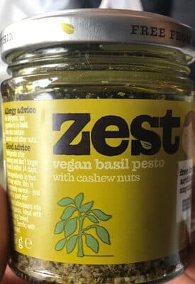 Vegan Basil Pesto