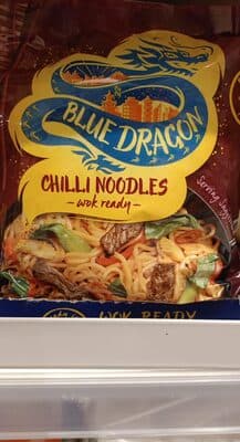 Blue dragon chili noodles