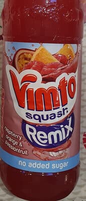 Vimto Remix Orange Raspberry Passion Fruit Squash
