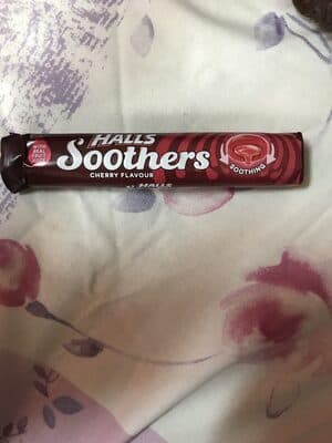 Halls Soothers Candy Cherry