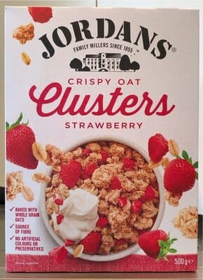 Strawberry Crispy Oat Clusters