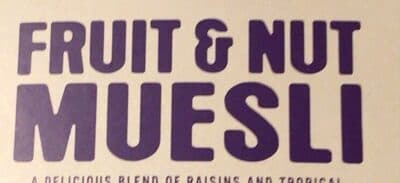 Fruit & Nut Museli