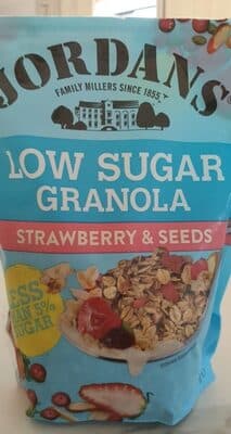 Low Sugar Granola Strawberry and Seeds