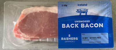 Unsmoked Back Bacon