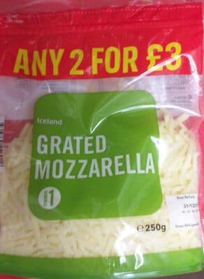Grated Mozzarella