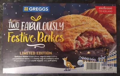 Greggs Festive Bakes