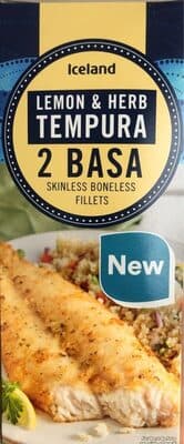Lemon & Herb Tempura Basa