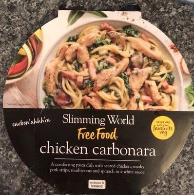 Chicken carbonara