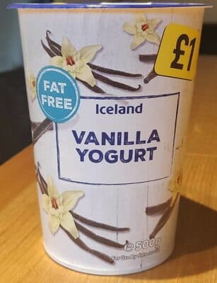 Vanilla Yogurt