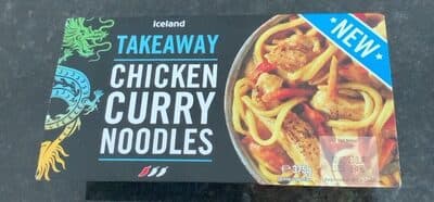 Iceland Chicken Curry Noodles