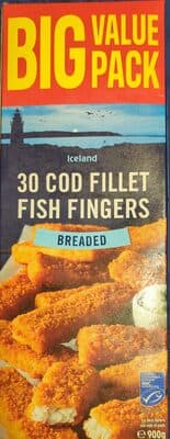 Cod Fillet Fish Fingers