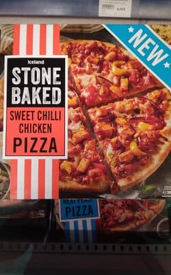 Iceland Sweet Chilli Chicken Pizza