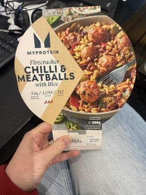 Fire Cracker Chilli and Meatballs