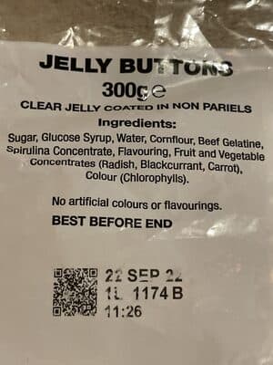 Jelly Buttons