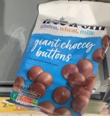 Chocolate buttons