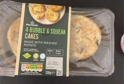 bubble & squeak cakes
