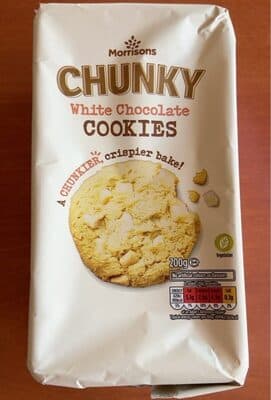 White chocolate cookies