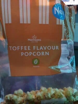 Toffee Flavour Popcorn