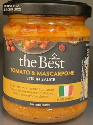 Tomato & Mascarpone sauce