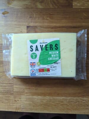 Savers Medium White Cheddar