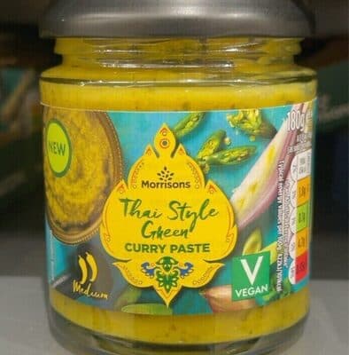 Thai Style Green Curry Paste