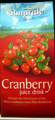 Jus de cranberry