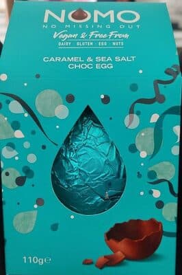Caramel & Sea Salt Choc Egg