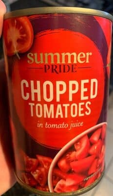 Chopped tomatoes in tomato juice