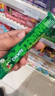 Xtreme Extremely Sour Apple Chews