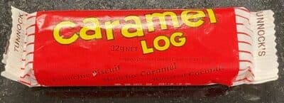 Caramel log