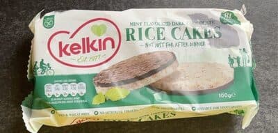 Mint Choc Rice Cakes