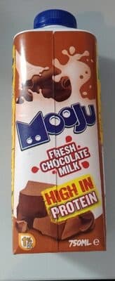 Fresh chocolate milk