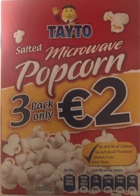 Salted Microwave Popcorn